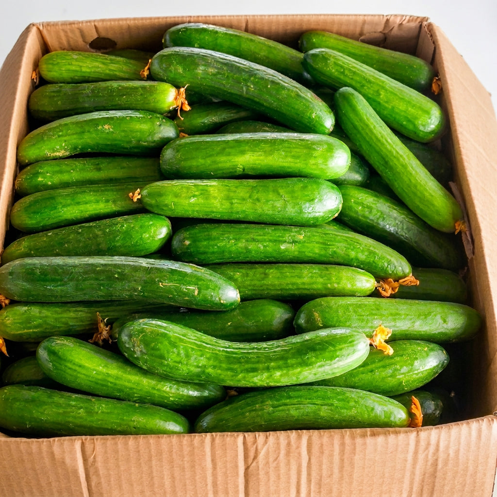 (Grade B) Cucumber/ Box خيار كرتون درجة ٢