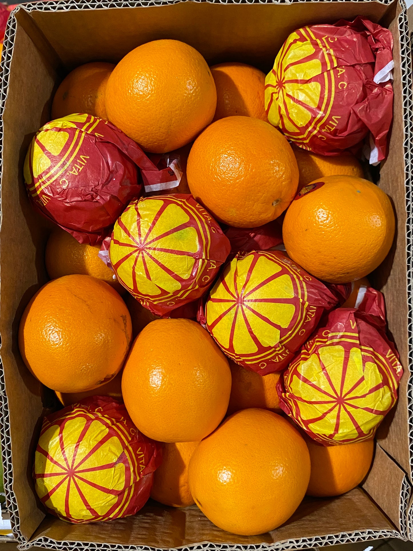 Orange Valensia Box 13kg كرتون برتقال فالنسيا