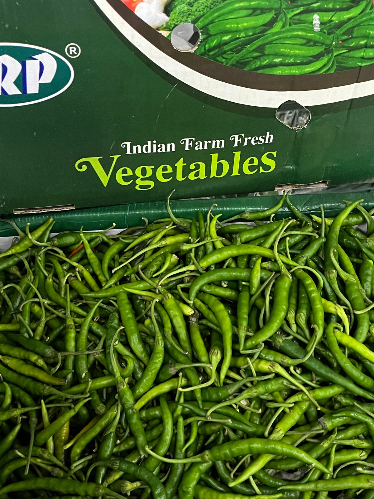 Chilli Box/ India 4kg فلفل حار هندي