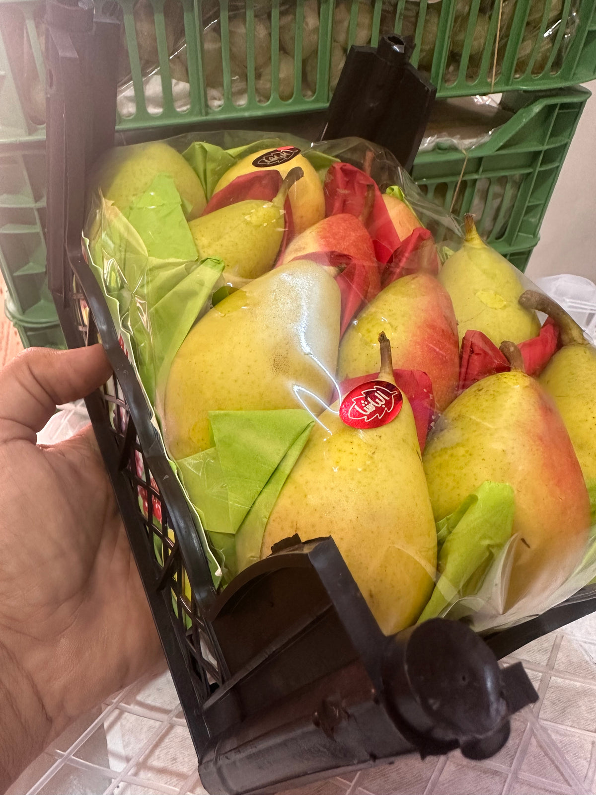 Pears box/ Syria - كمثرى سوري سلة