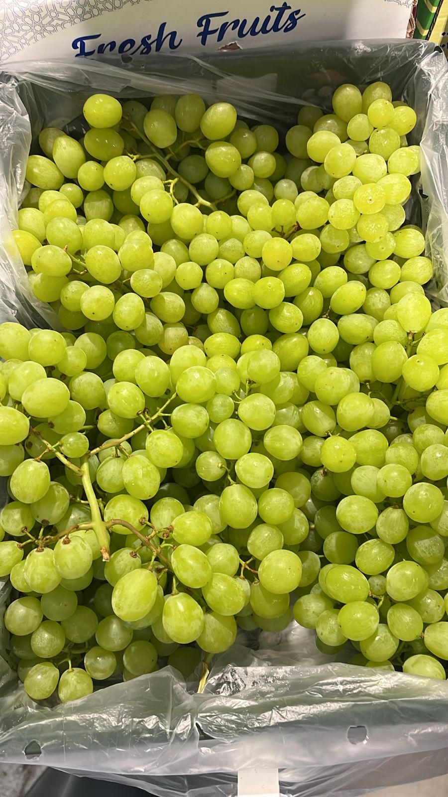 Grapes Green/ Egypt 3.5kg عنب اخضر مصري