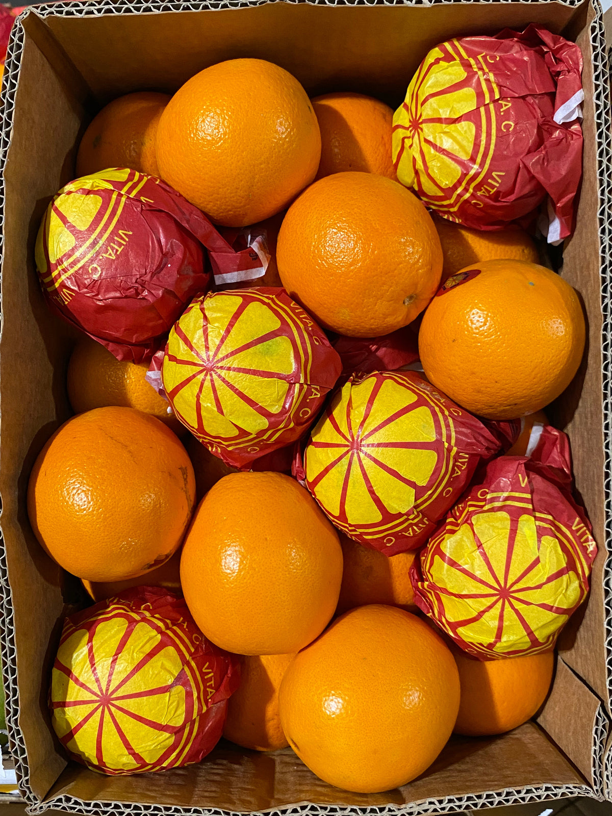 Orange Valencia 13kg برتقال فالنسيا 27 حبة