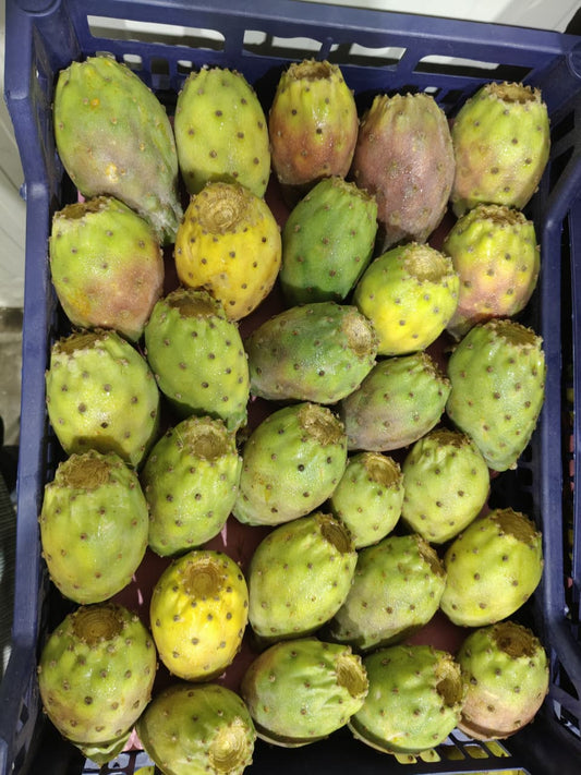 ((Barbary Fig)) big box 3-3.5kg تين شوكي سلة كبيرة