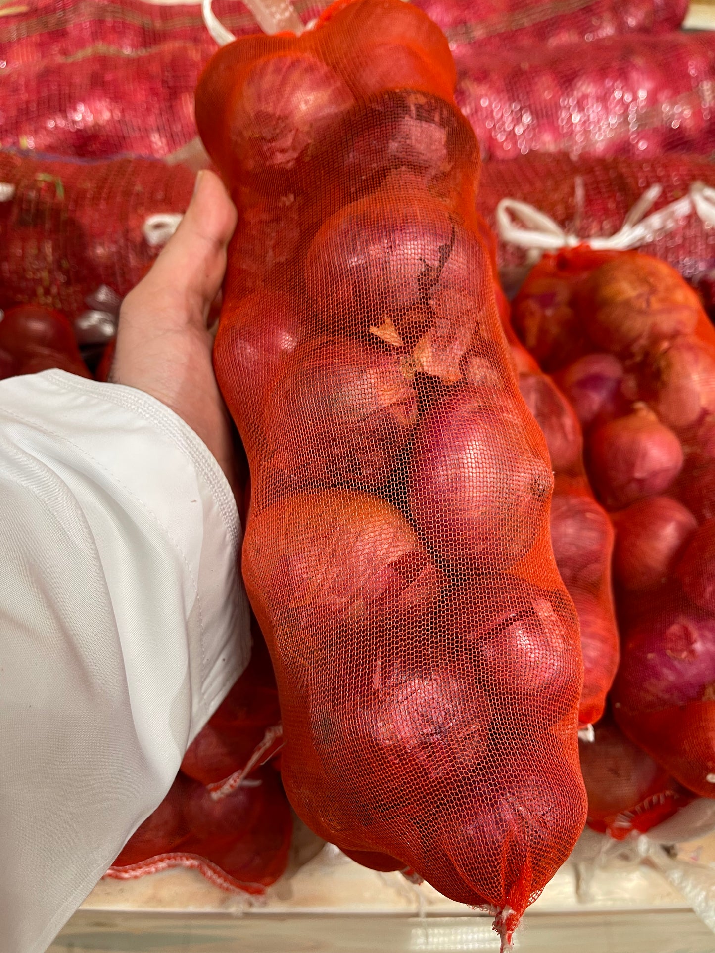 Onion bag 3kg بصل كيس