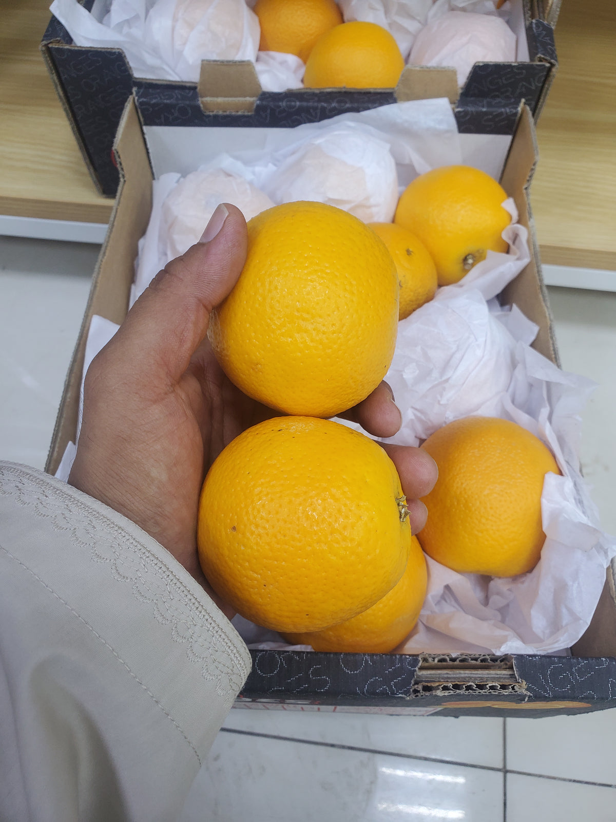 Orange Valencia 3-4kg برتقال فالنسيا